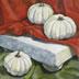 3 White Pumpkins larger