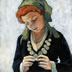 Girl with Necklace larger
